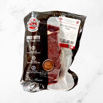 Brazilian Beef Striploin Steaks - 2 x 250 g - 500 g